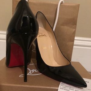 christian louboutin decollete 554